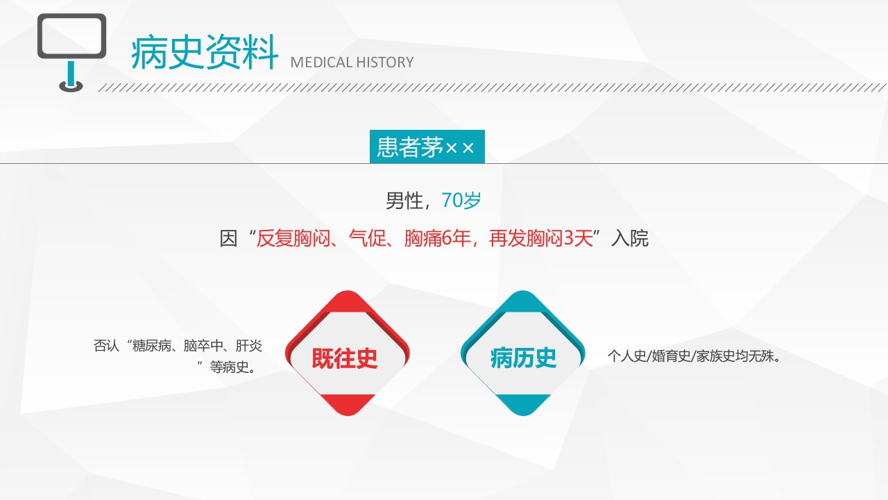 ARB+HCTZ Case Report病例演讲比赛通用ppt模板4