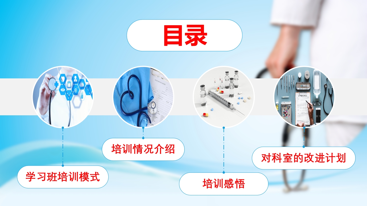 护士进修汇报模板2