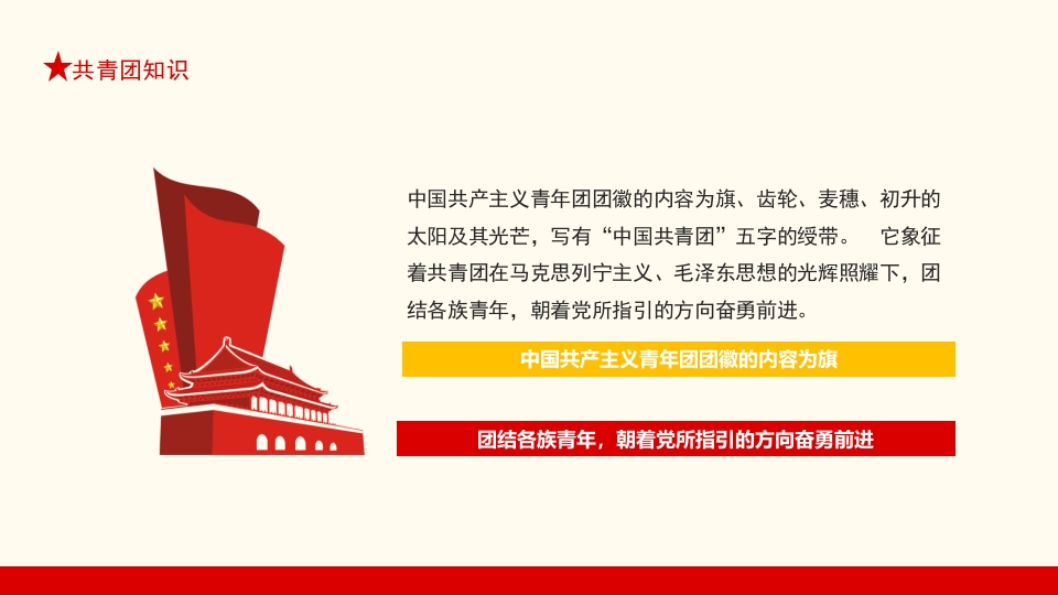 入团积极分子服务国家服务人民宣传教育PPT7