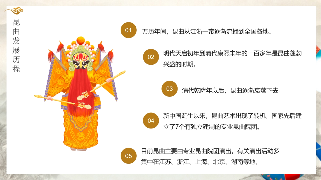 国家级非物质文化遗产代表性项目戏曲艺术中的珍品昆曲戏剧PPT6