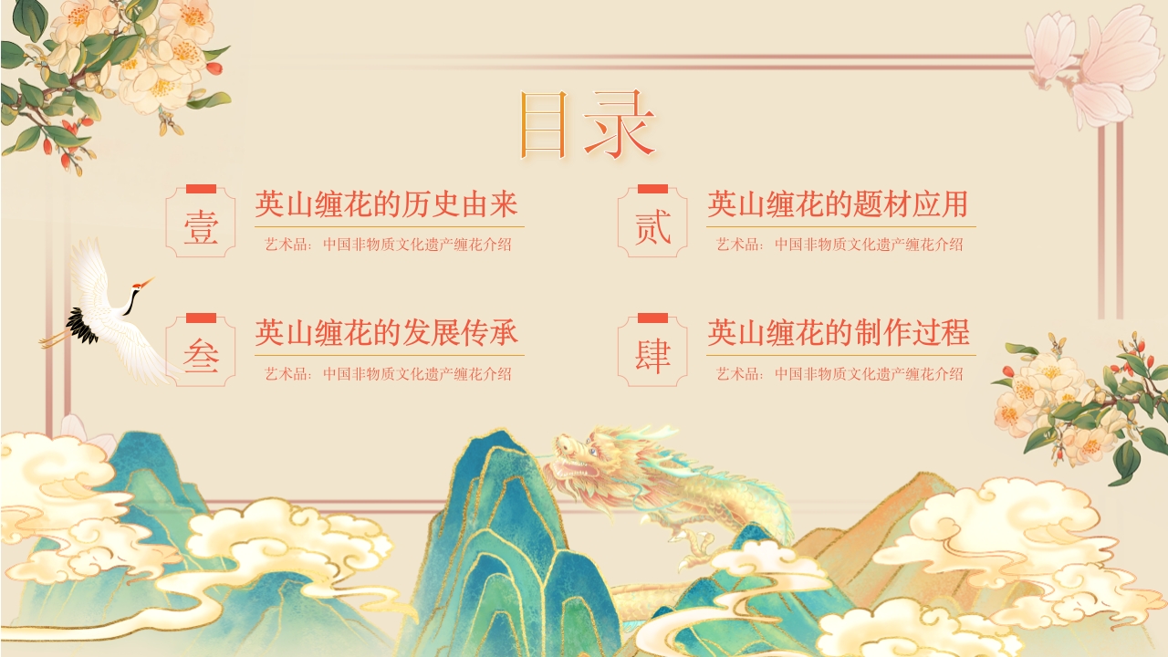 于缠花之美观非遗之光，中国非物质文化遗产缠花介绍3