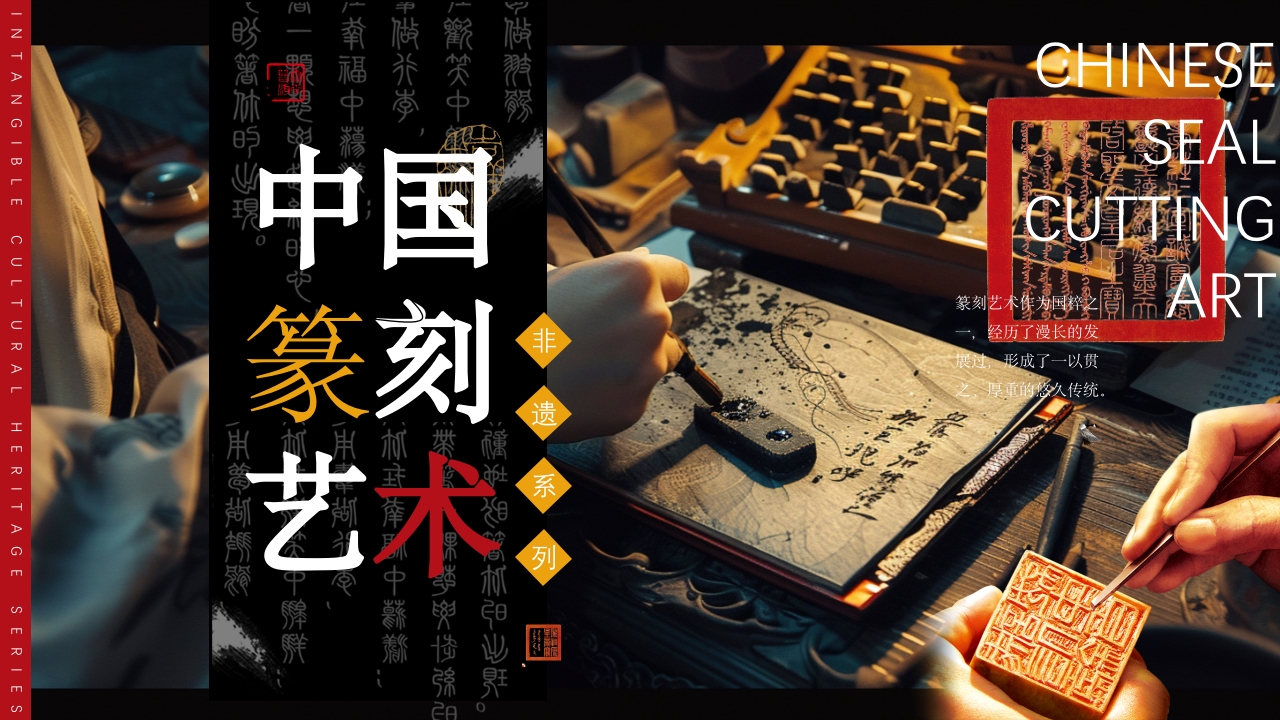 中国非物质文化遗产中国篆刻艺术.pptx