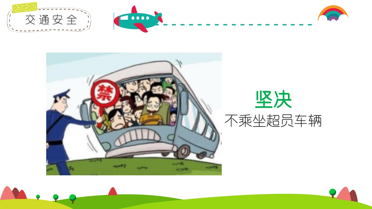 中小学幼儿园开学第一课安全行为习惯养成教育主题班会课件PPT7