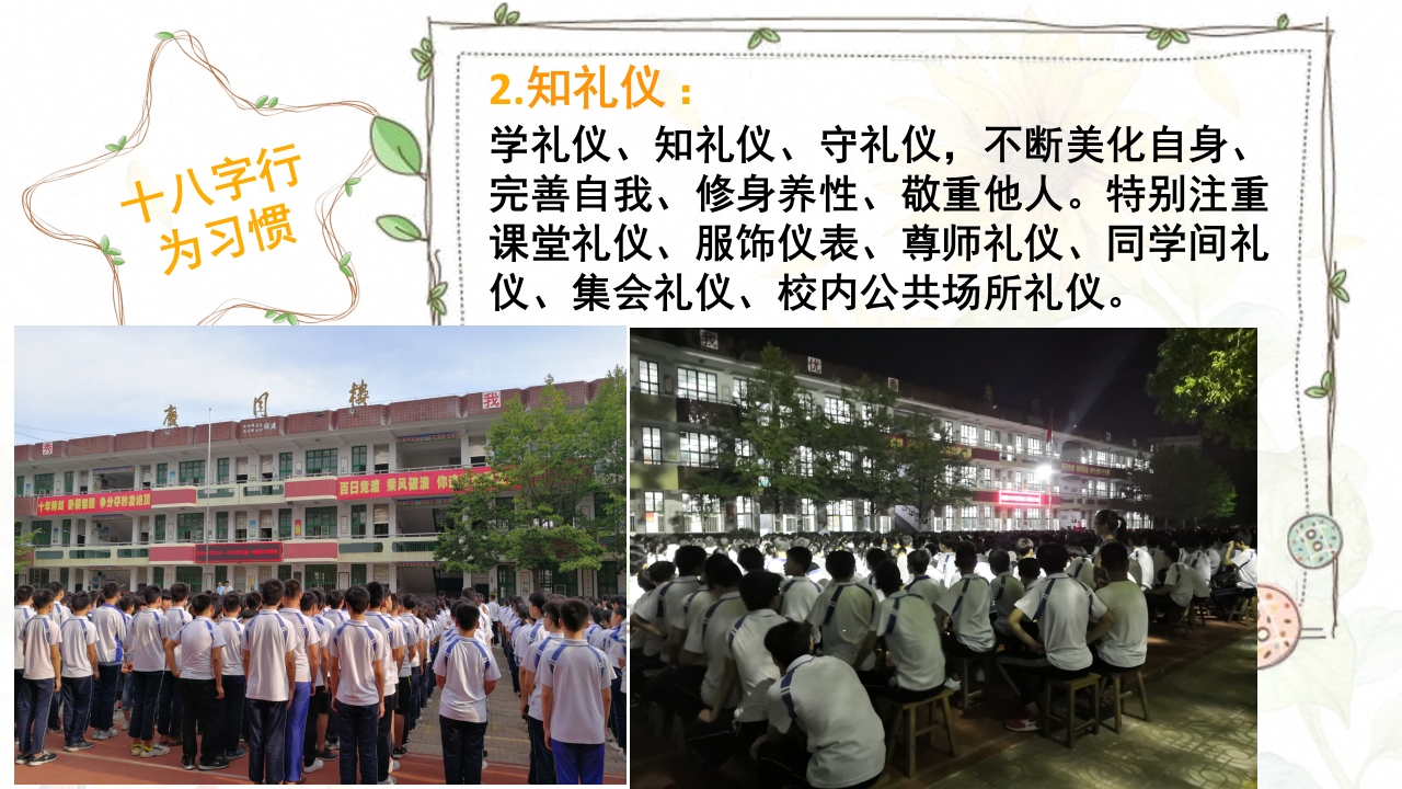 中小学行为习惯养成教育宣传主题班会PPT7