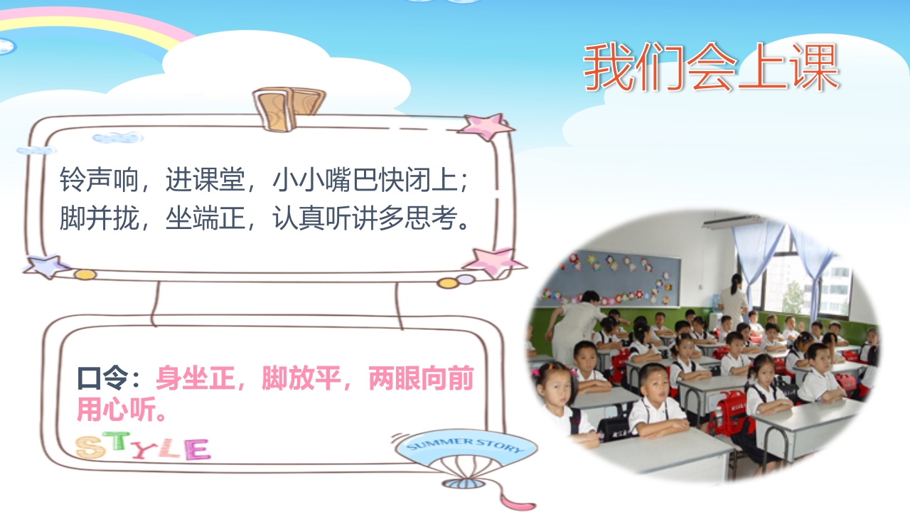 好习惯从这里开始中小学行为习惯养成教育主题班会课件PPT4