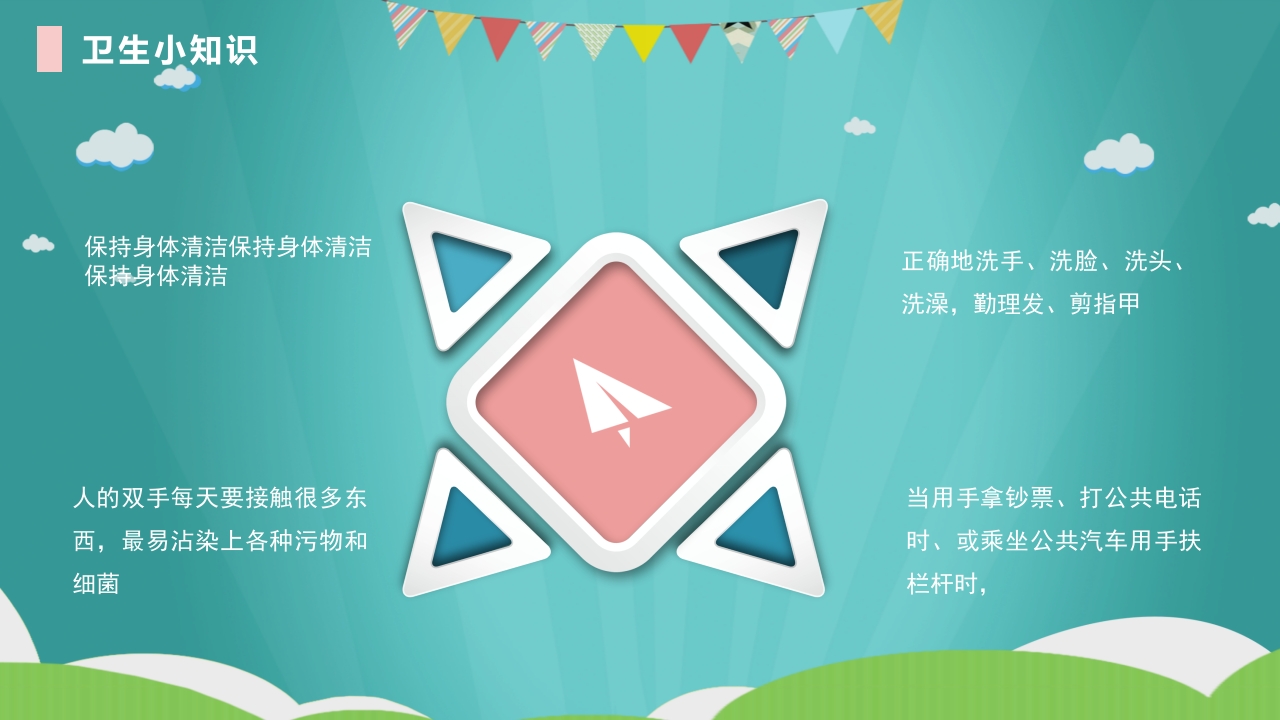 幼儿园小学养成良好的个人卫生习惯主题班会课件PPT5