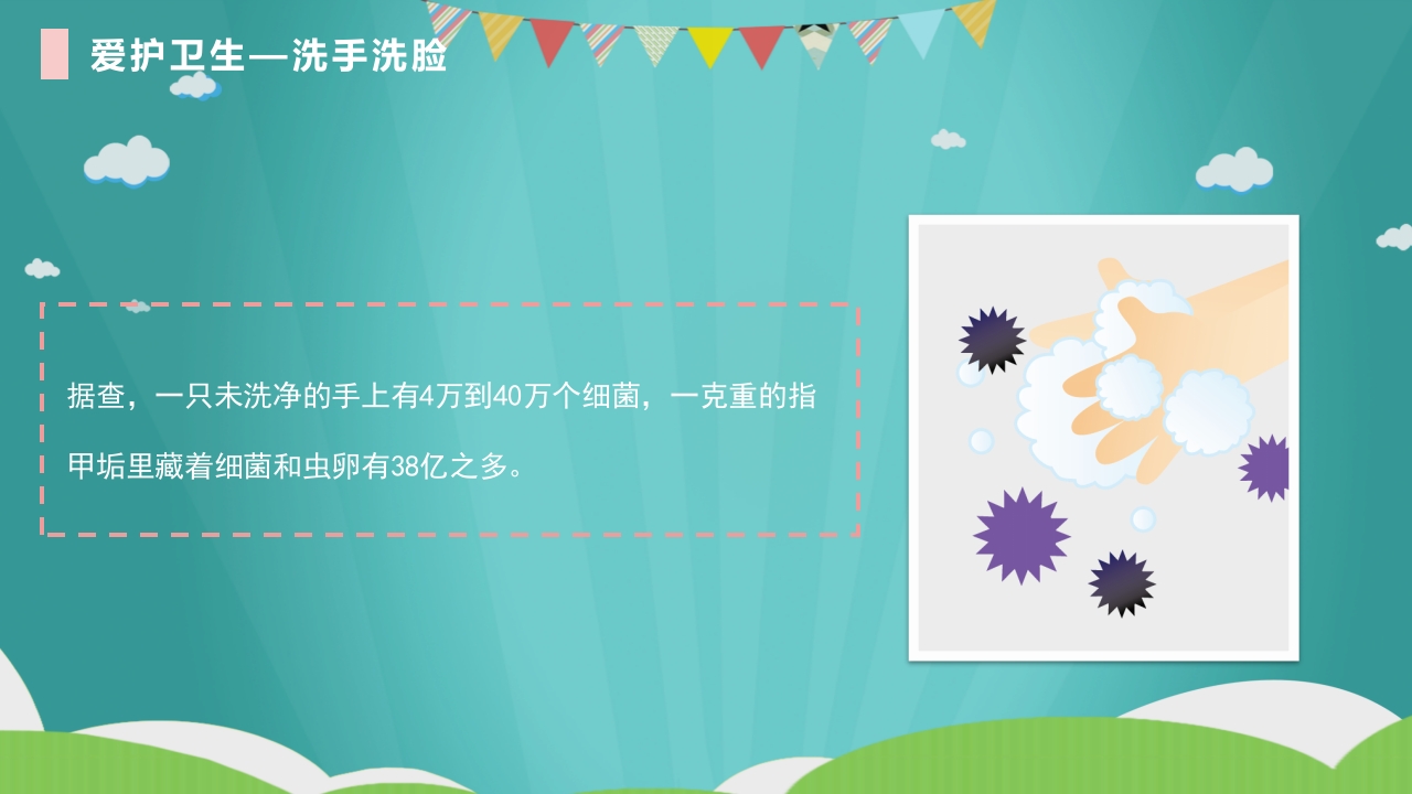 幼儿园小学养成良好的个人卫生习惯主题班会课件PPT7