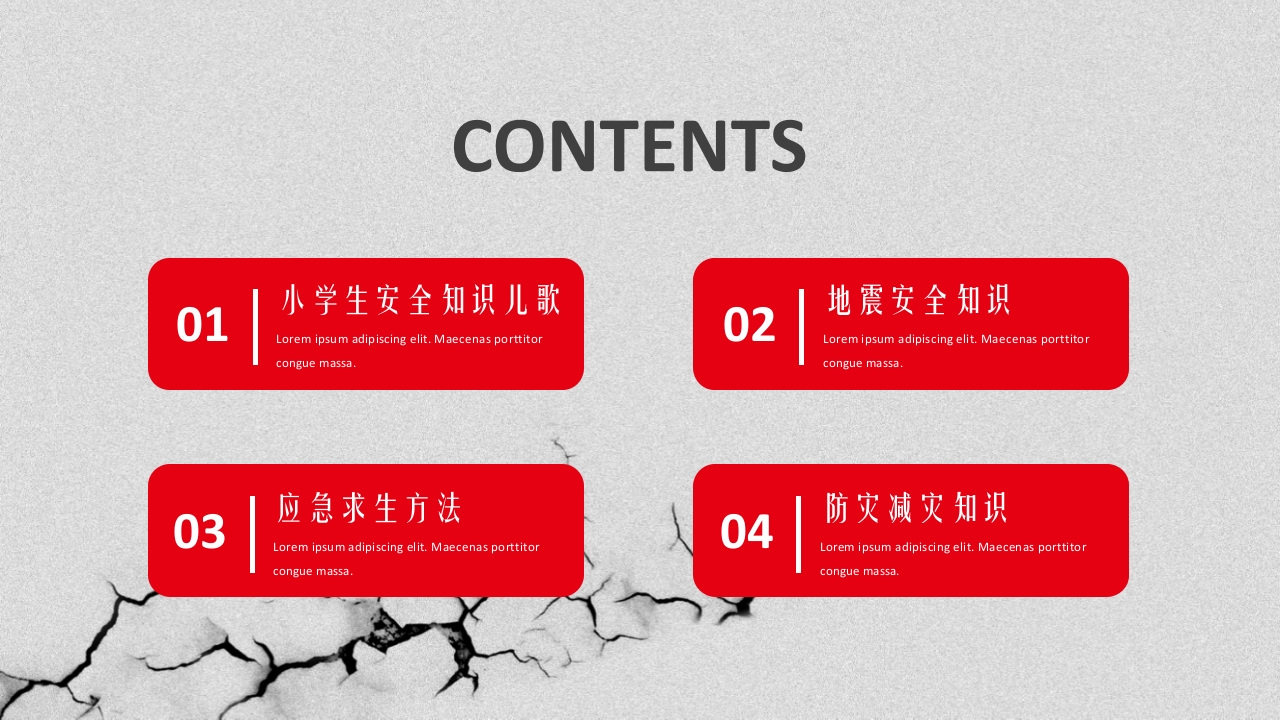 地震安全宣传ppt2
