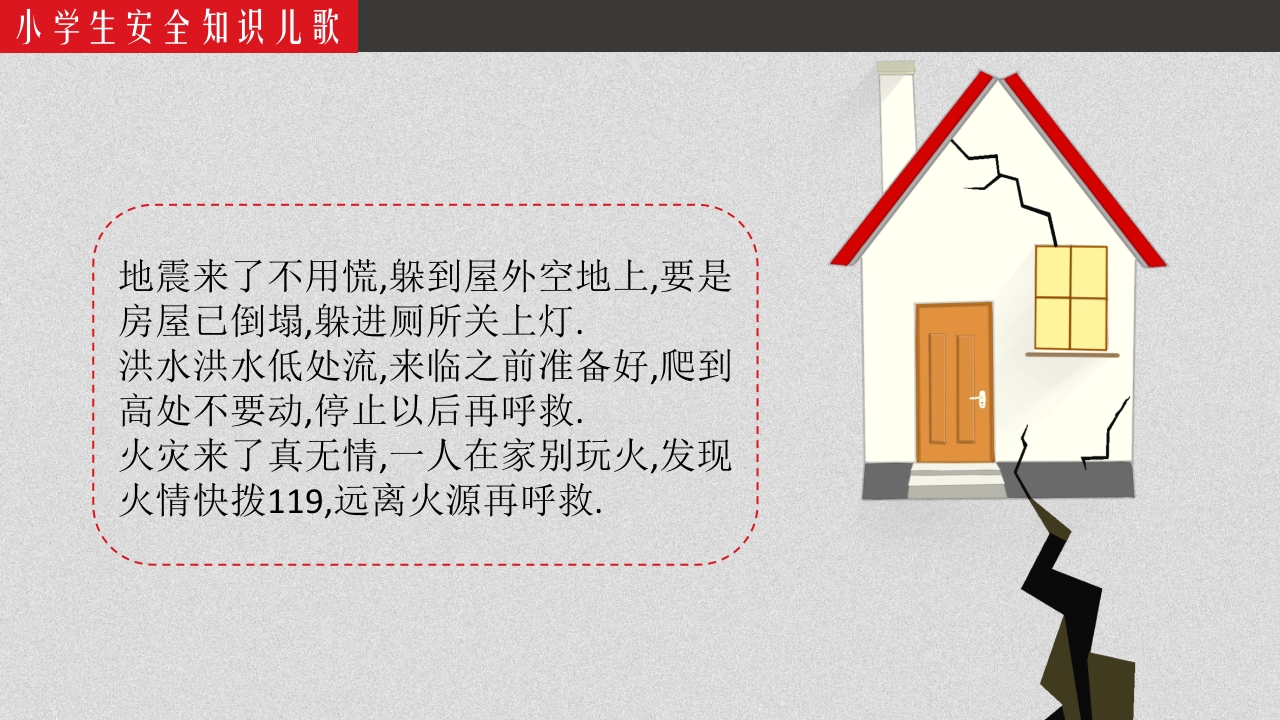 地震安全宣传ppt7