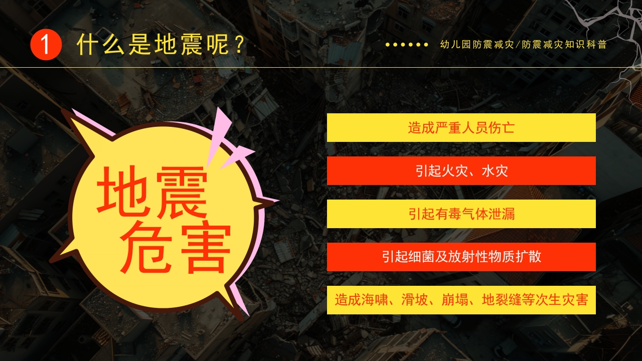 地震来了我不慌学生防震减灾地震自救逃生应急知识宣传教育主题班会课件PPT成品7