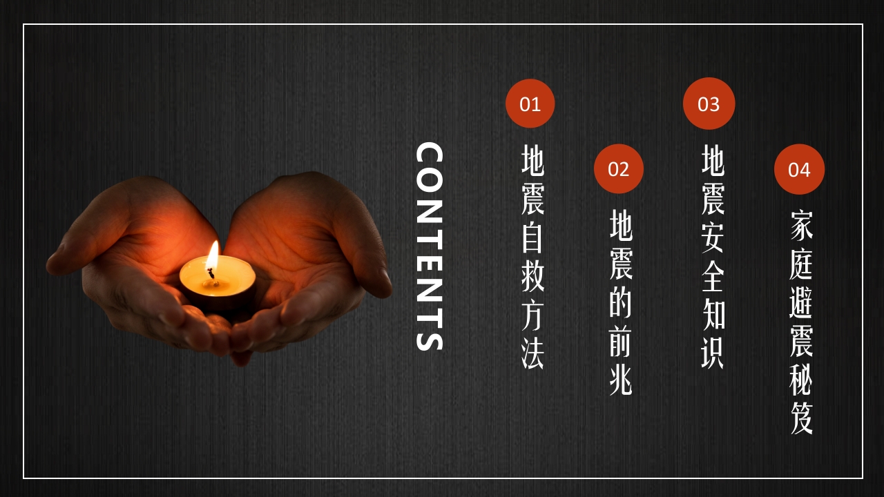 地震安全宣传模板2