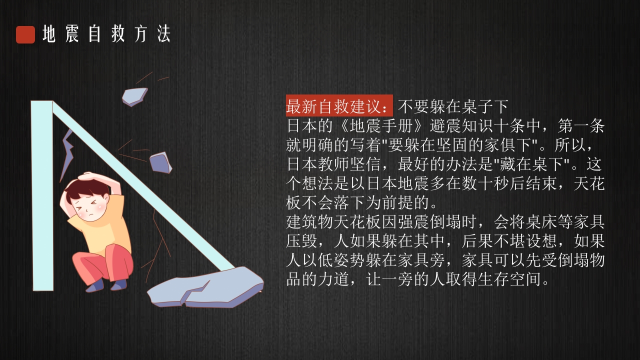 地震安全宣传模板5