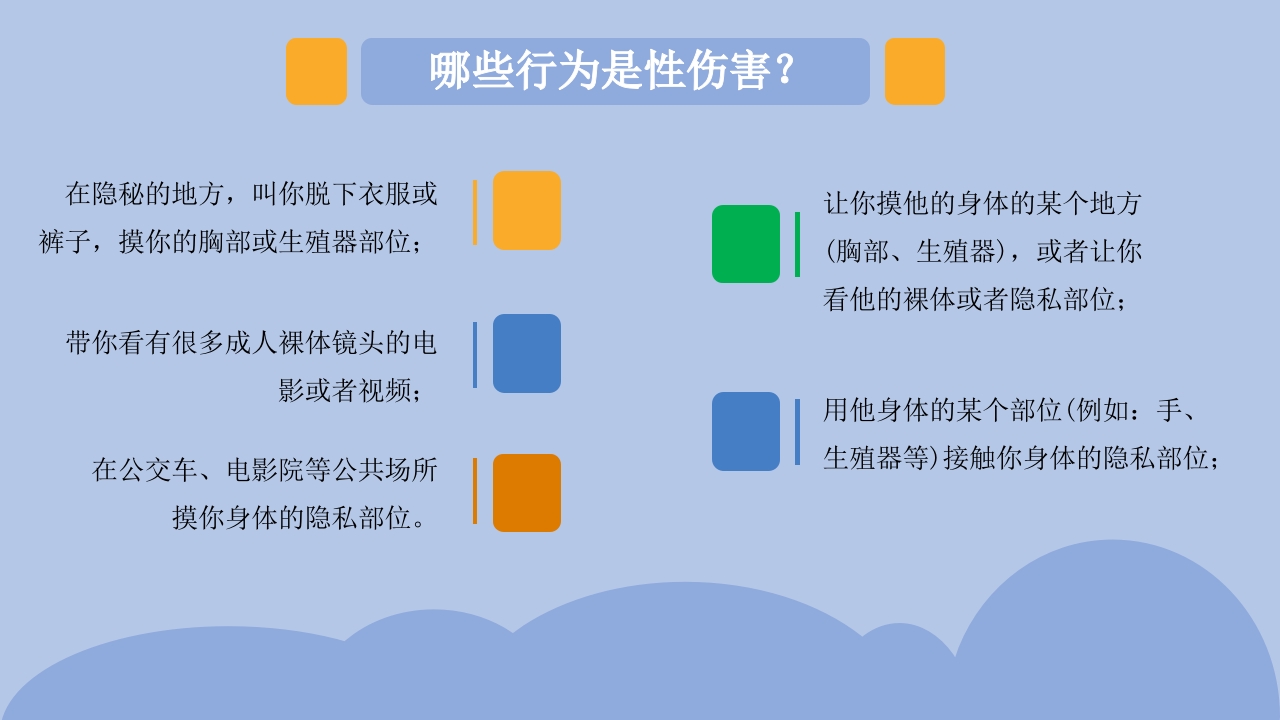 我安全我健康我快乐防性侵安全教育小学版主题课件PPT9