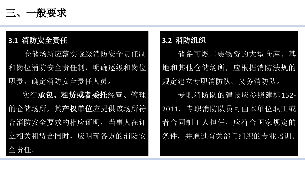 仓储场所消防安全管理通则5
