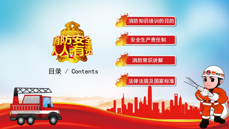 单位公司消防防火知识培训2