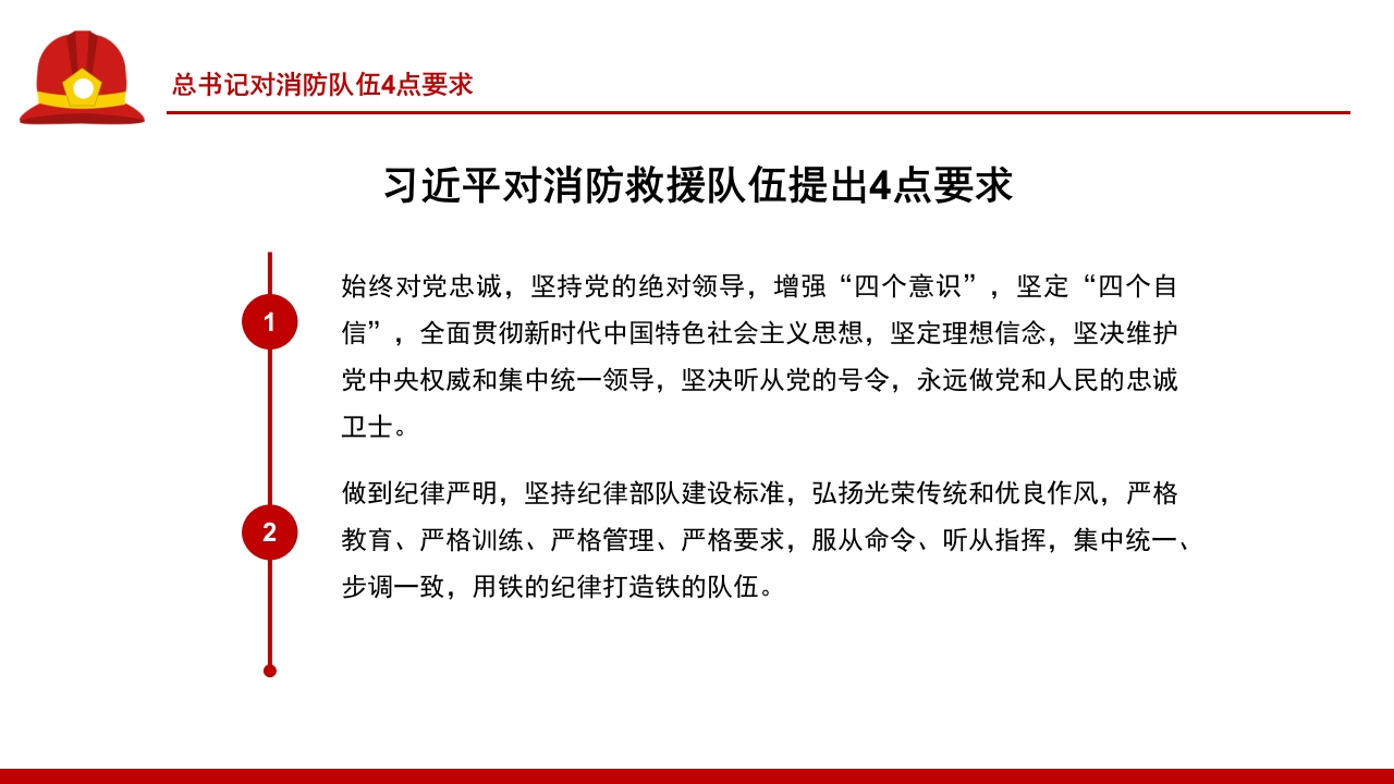 消防救援队授旗讲话8