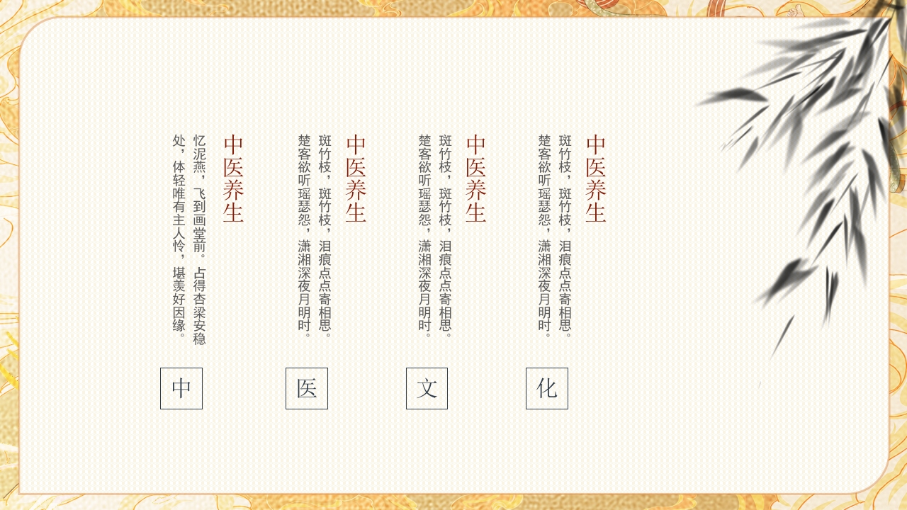 中医药宣传讲座10