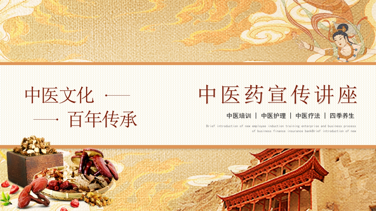 中医药宣传讲座1