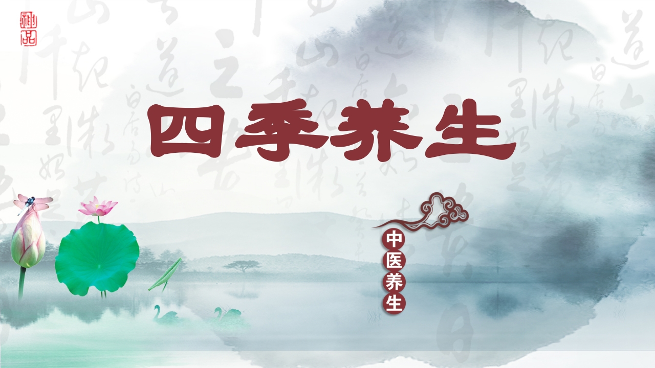 中医养生之四季养生宣传讲座1